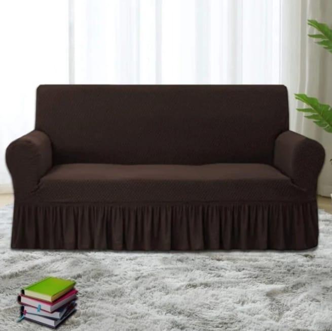 7 Seater Mesh Plain Sofa Covers