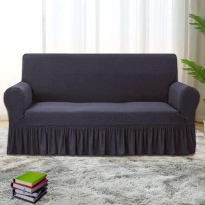 7 Seater Mesh Plain Sofa Covers