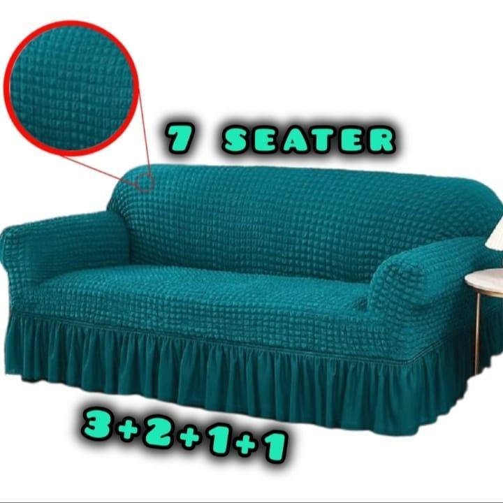 7 Seater Jersey Textured Sofa Covers