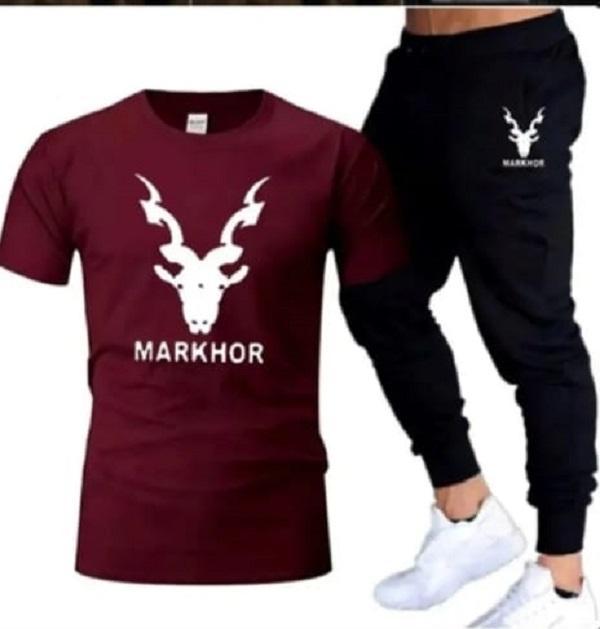 Men's Printed Polyester Track Suit - 2 Pcs Collection