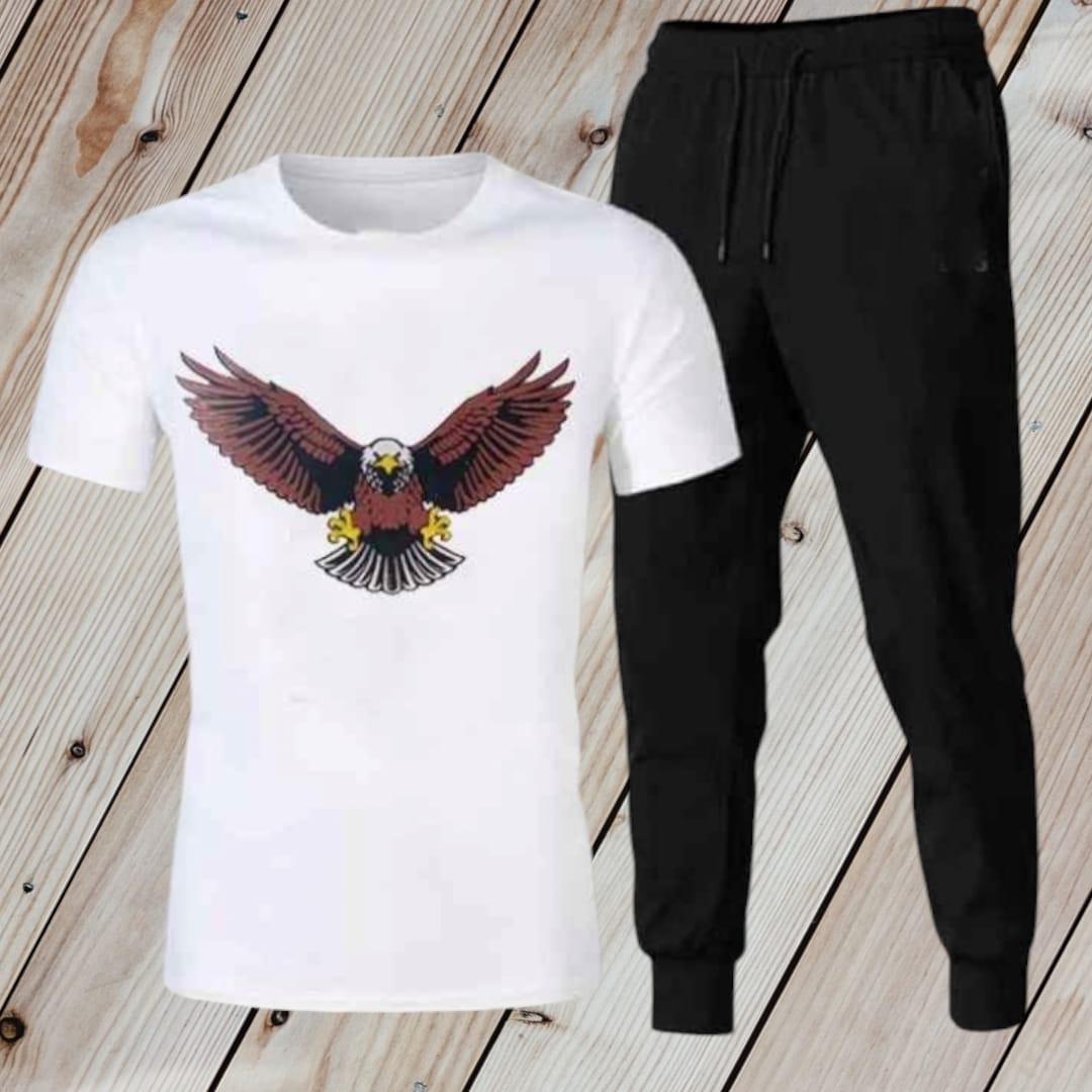 Men's 2 Pcs Graphic Sublimation Polyester Track Suit - Ultimate Comfort & Style