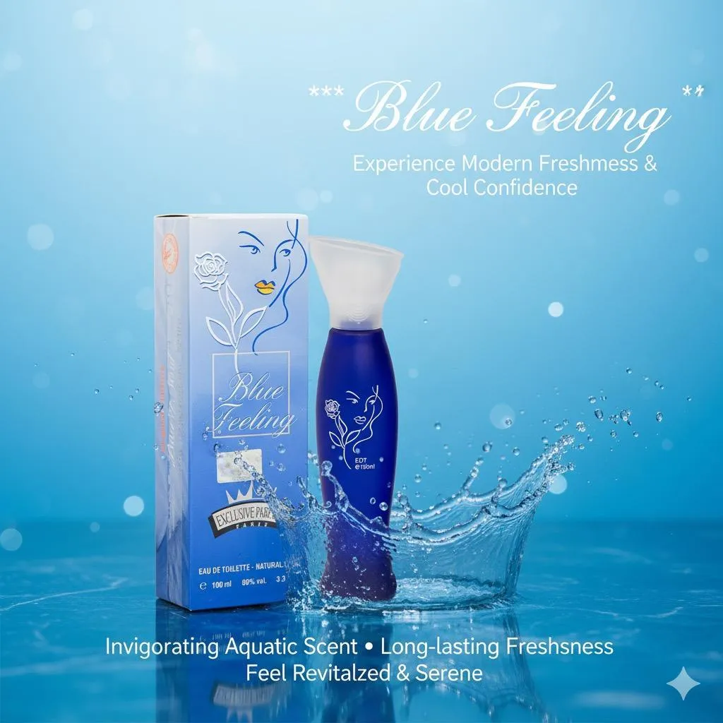 Blue Feeling: Eau de Parfum - Pure Refreshment & Elegance