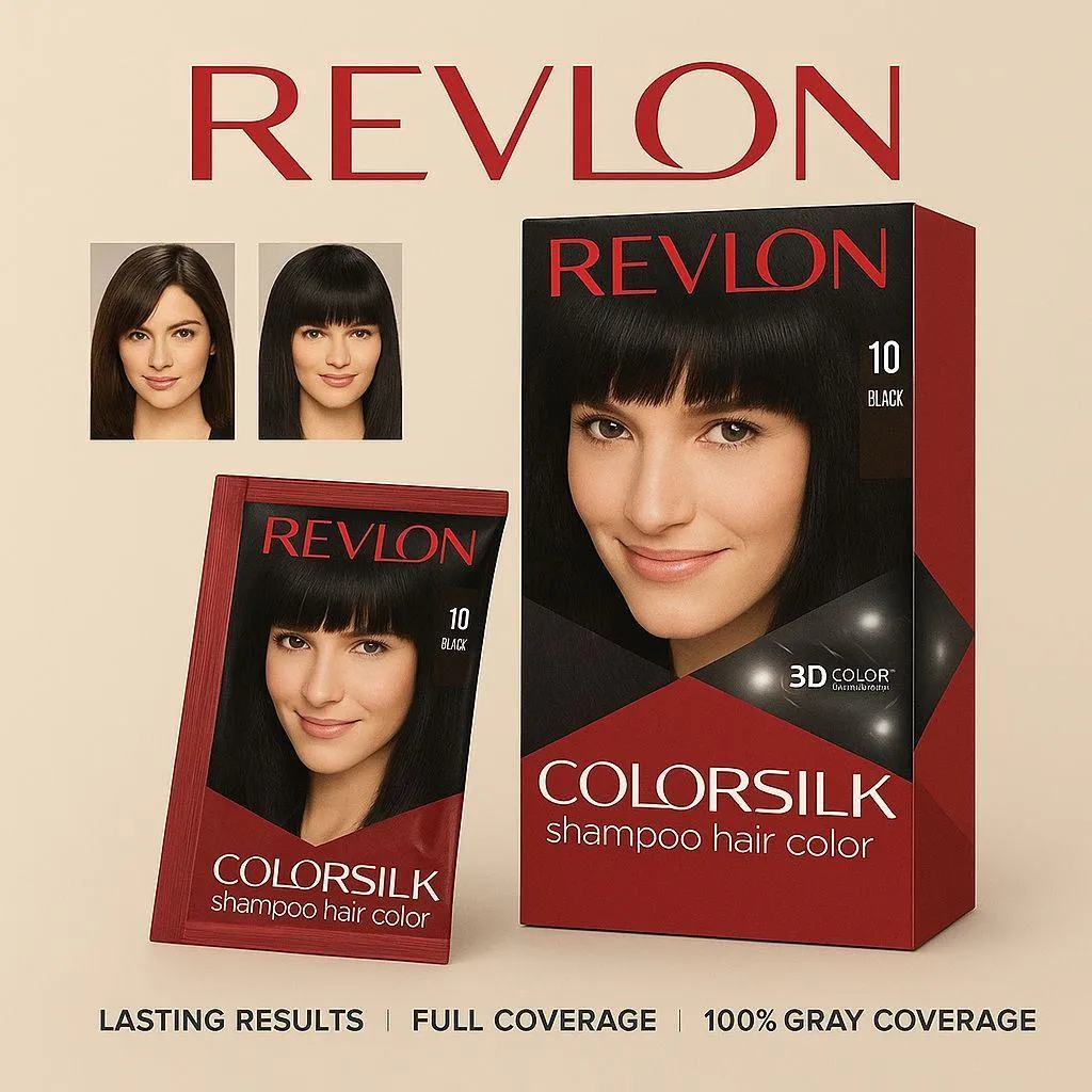 Revlon Color Silk ShampooColor Sachet - Pack Of 4