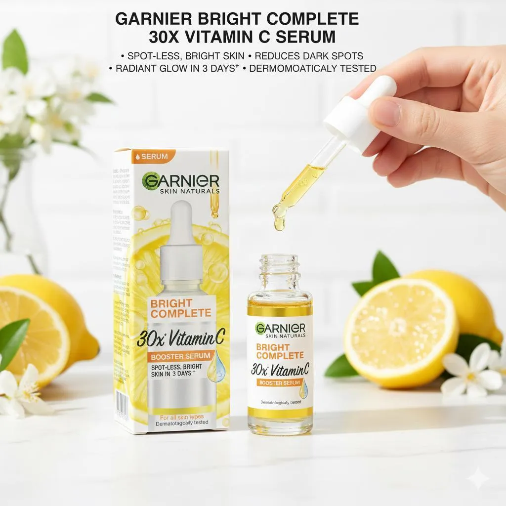 Garnier Bright Complete 30x Vitamin C Spot-Less Serum