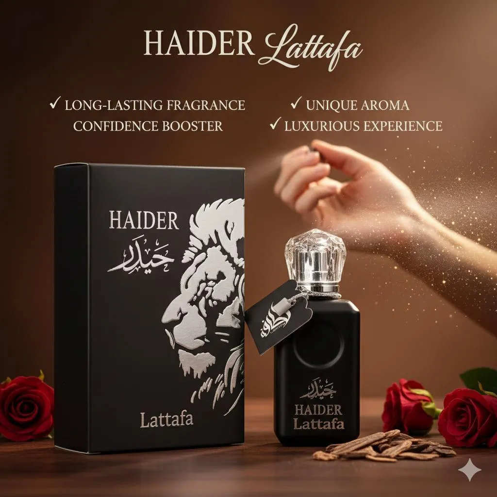 HAIDER Lattafa: Long-Lasting Luxury Scent