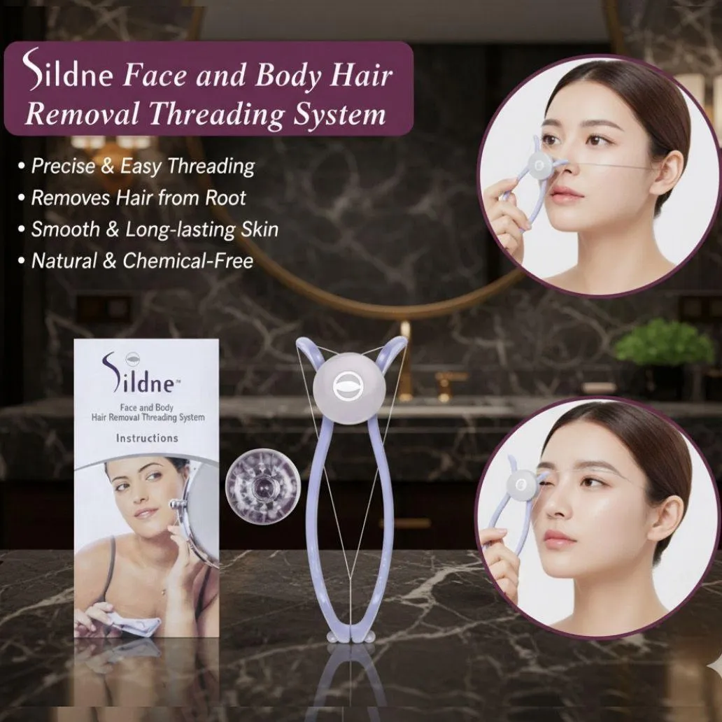 Sildne Face & BodyHair Removal Threading Tool–Painless & Precise