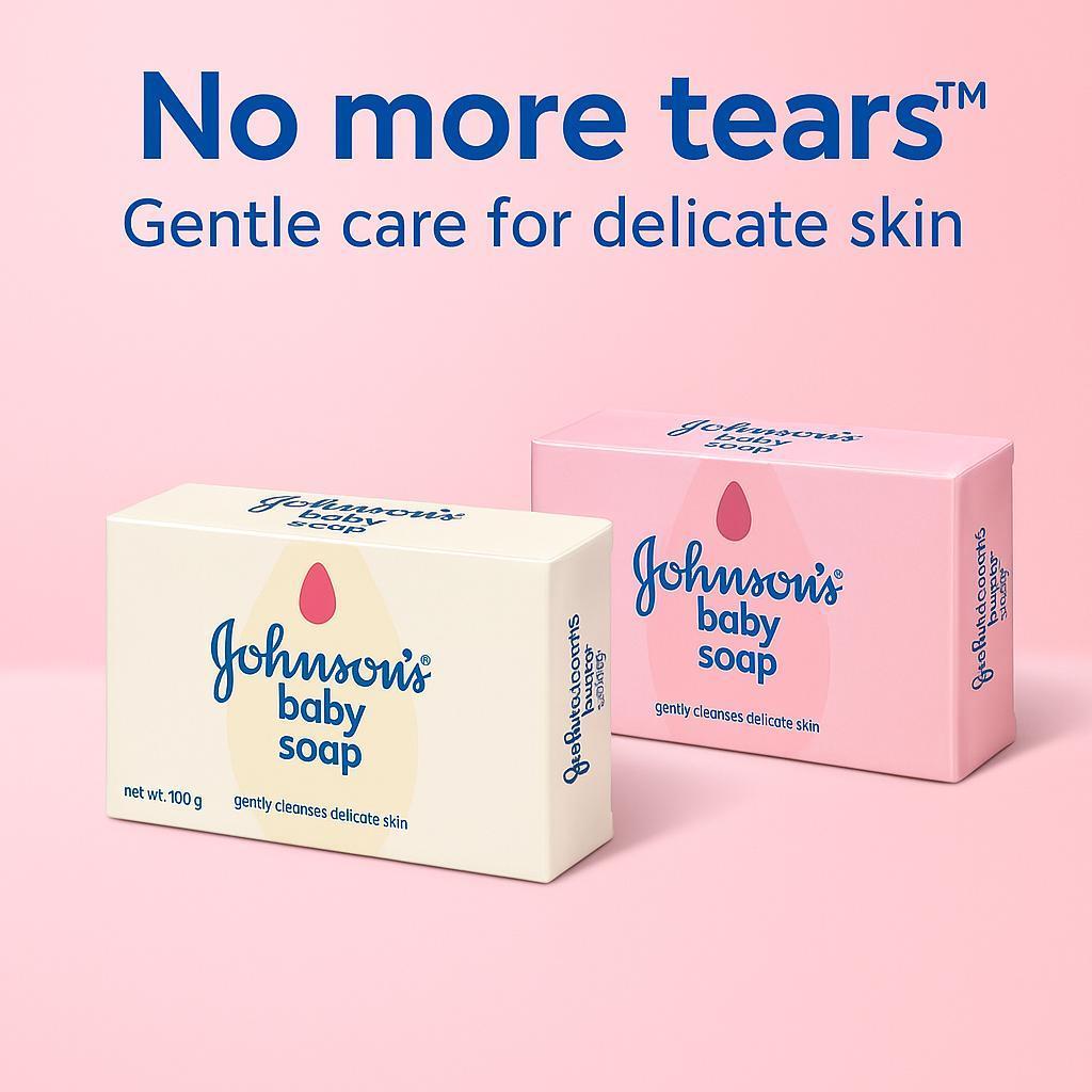 Johnson’s Baby Soap –Gentle,Mild & Hypoallergenic Cleansing forDelicate Skin