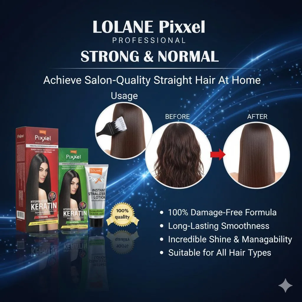 Lolane Pixxel Hair Straightening Keratin Formula (Large)