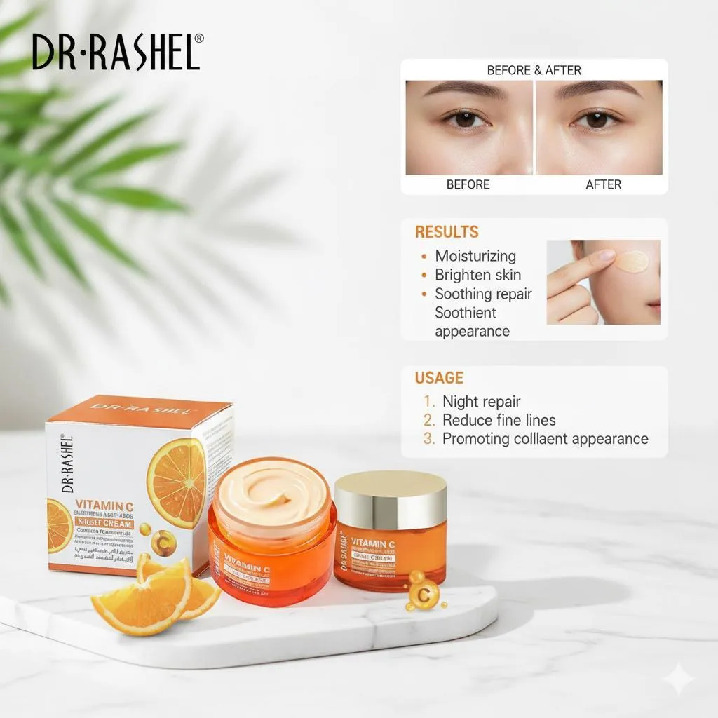Dr. Rashel Vitamin C Brightening & Anti-Aging Night Cream
