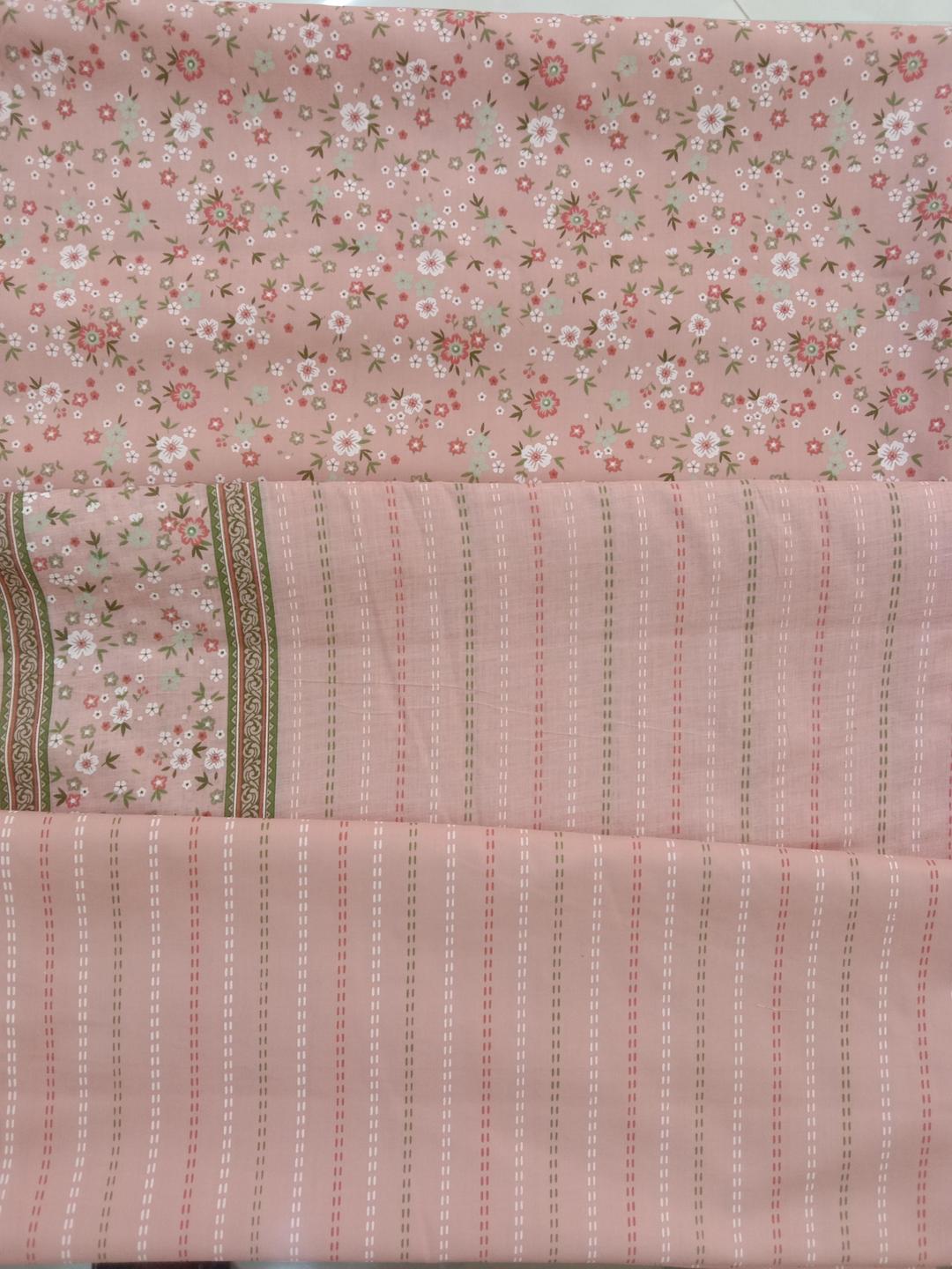 3 Pcs Women's Unstitched Digital Print Suit