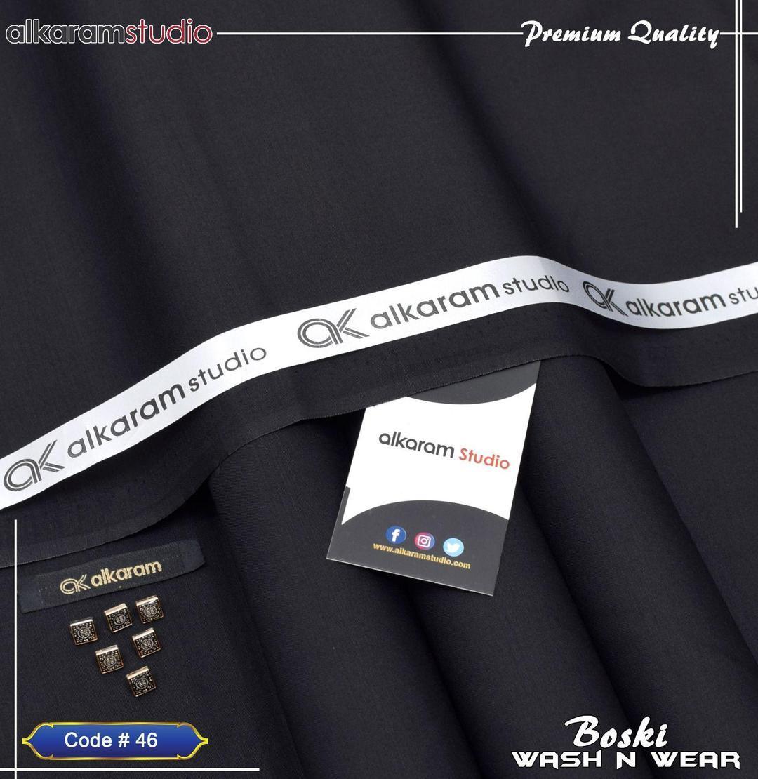 Men’s Unstitched Boski Plain Suit