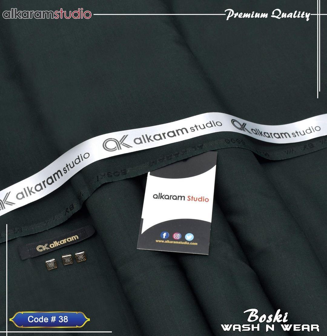 Men’s Unstitched Boski Plain Suit