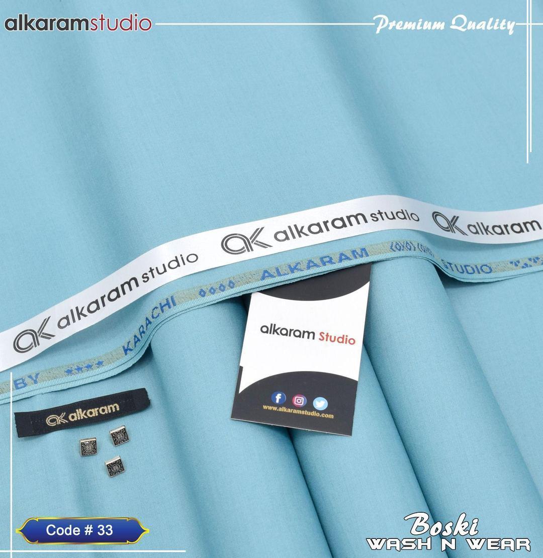 Men’s Unstitched Boski Plain Suit