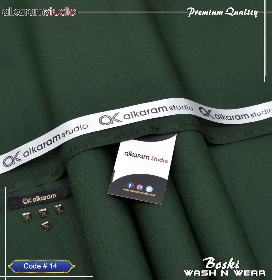 Men’s Unstitched Boski Plain Suit