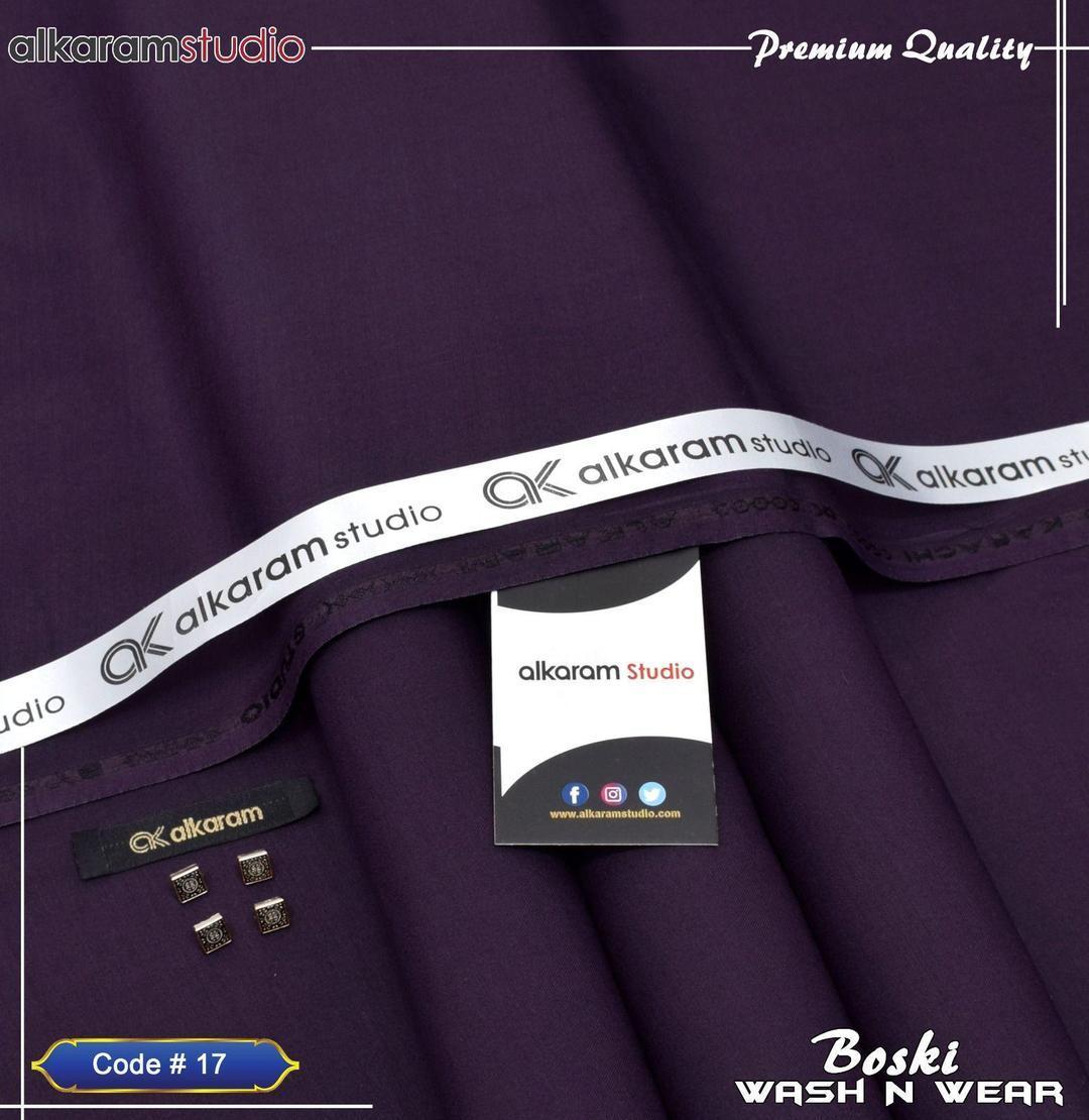 Men’s Unstitched Boski Plain Suit