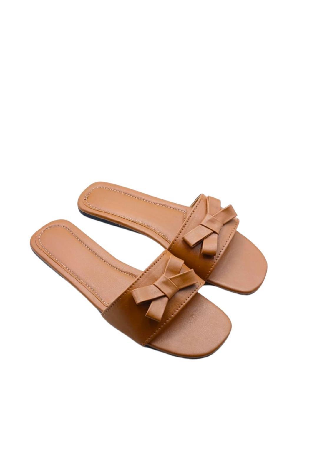 Stylish Women's Rexine Casual Flats - 1 Pcs in Brown