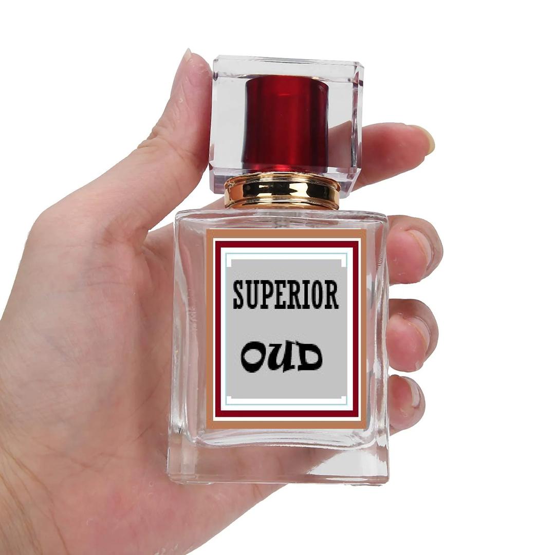 Men's Oud Perfume - 1 Pcs Liquid Fragrance in Brown