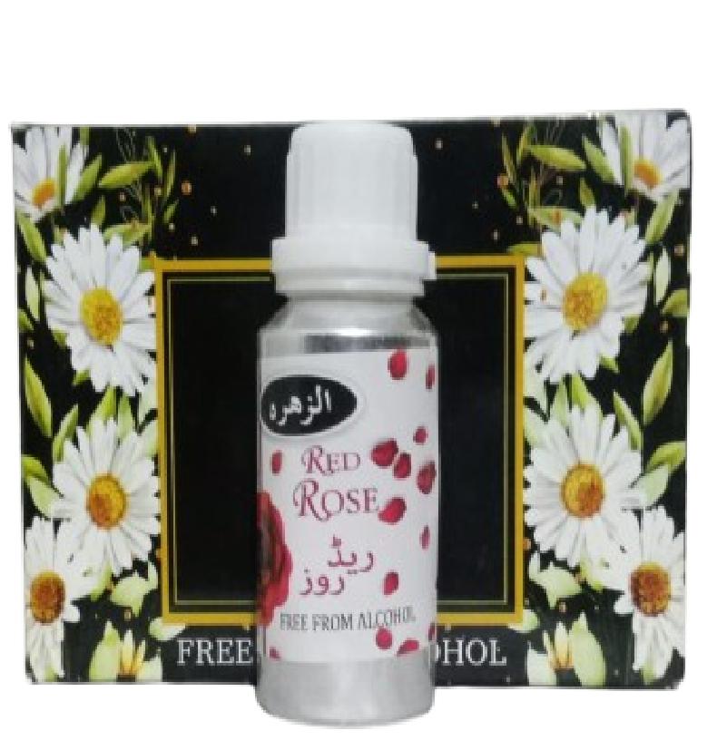 Long Lasting Red Rose Attar by Zohra - Unisex Ivory Scent - 1 Pcs