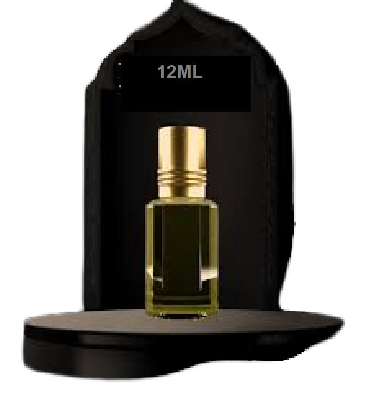 Long Lasting Alcohol-Free Attar - Black, 1 Pcs for Men
