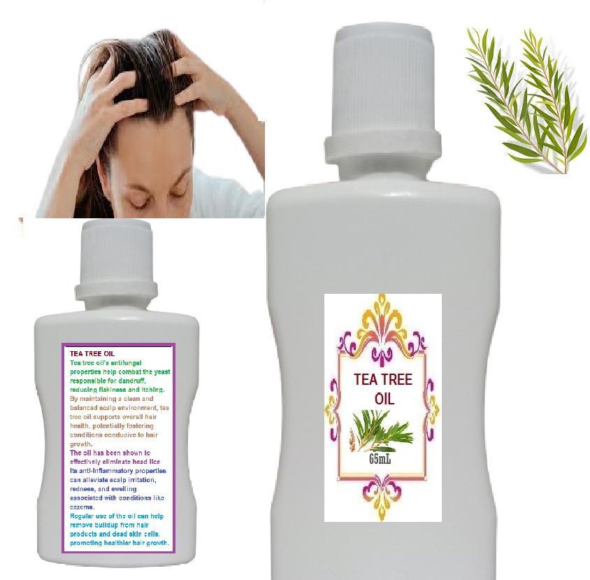 Therapeutic Hair Oil – 65ml Anti-Fungal, Anti-Viral & Anti-Inflammatory Treatment