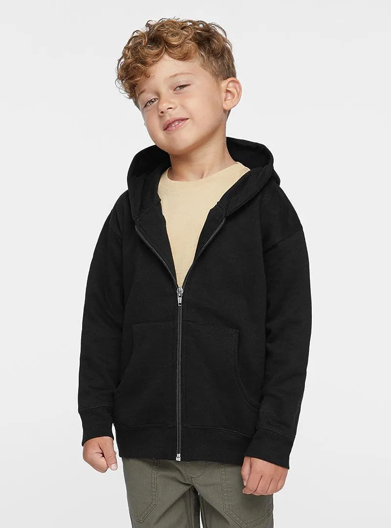 1 Pc Boy's Stitched Fleece Plain Hoodie