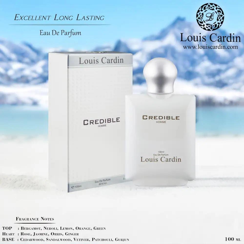 Louis Cardin Credible Homme Eau De Parfum For Men – 100ml