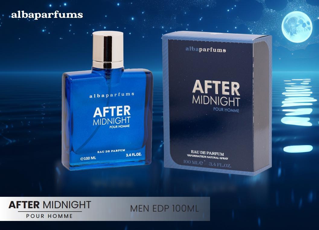 Alba AFTER MIDNIGHT Pour Homme Eau De Parfum – 100ml
