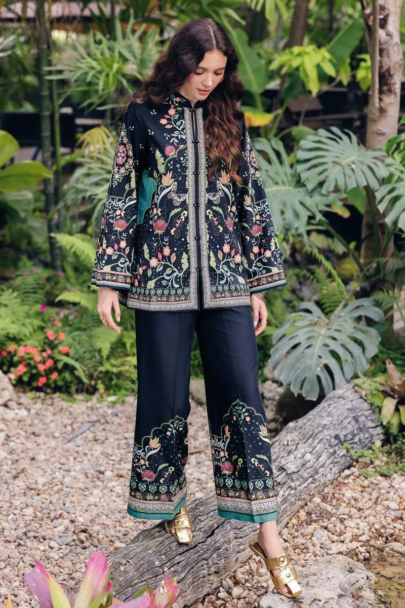 2 Pcs Women's Stitched heavy Swiss Lawn Printed