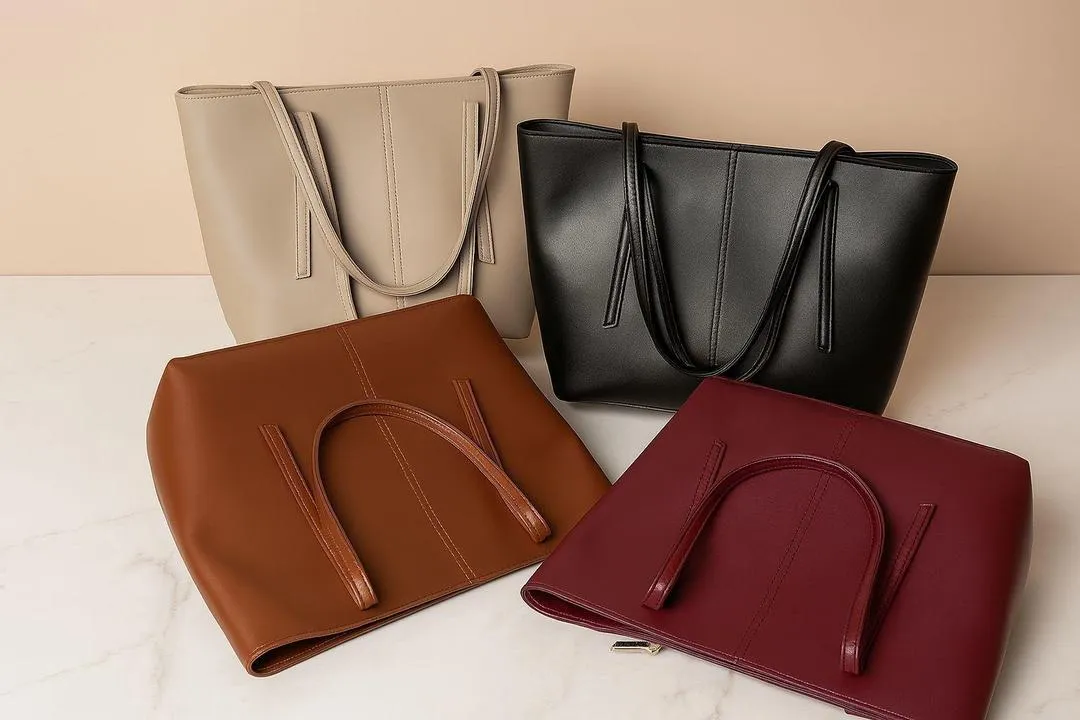 Women's Leather Plain Shoulder Bag Master High Quality 