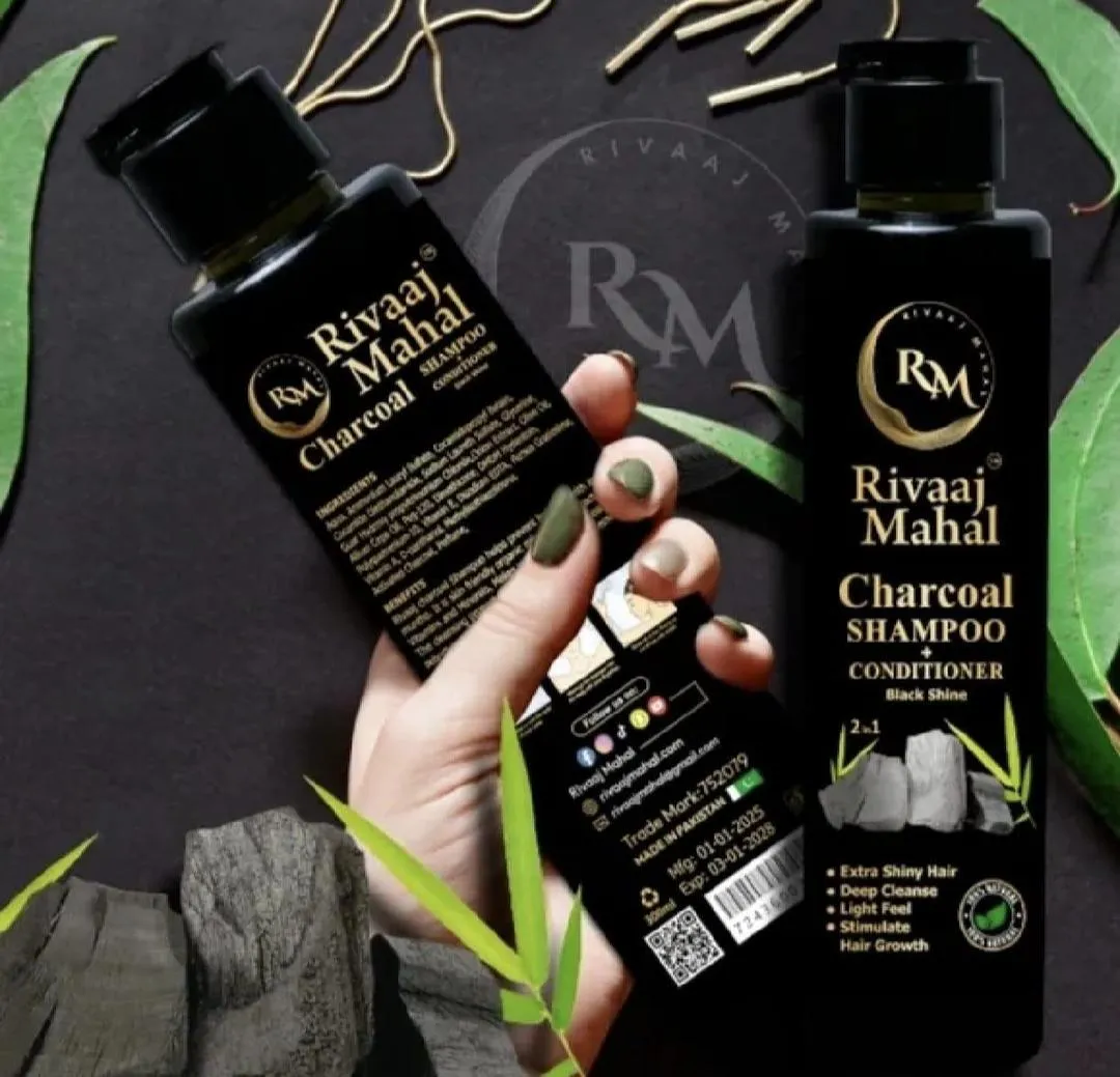 2 in 1 Hair Care Deal: Black Shampoo & Oil Pack
