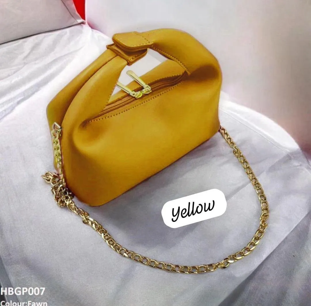 Girl's PU Leather Plain Shoulder Bag