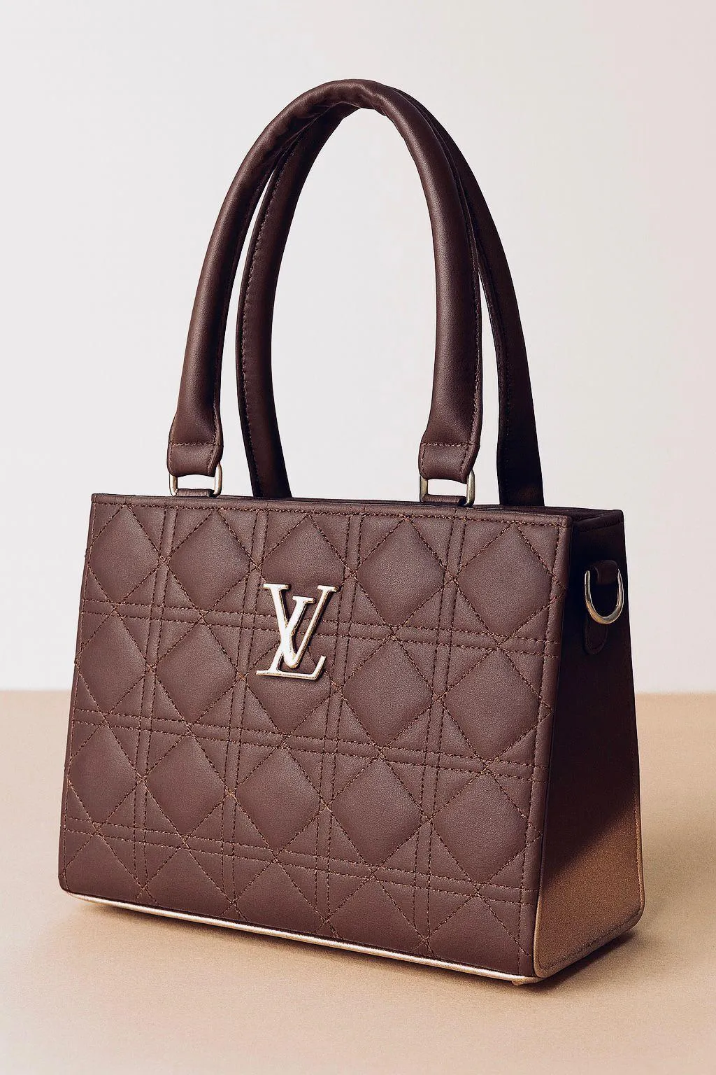 Women's PU Leather Plain Shoulder Bag