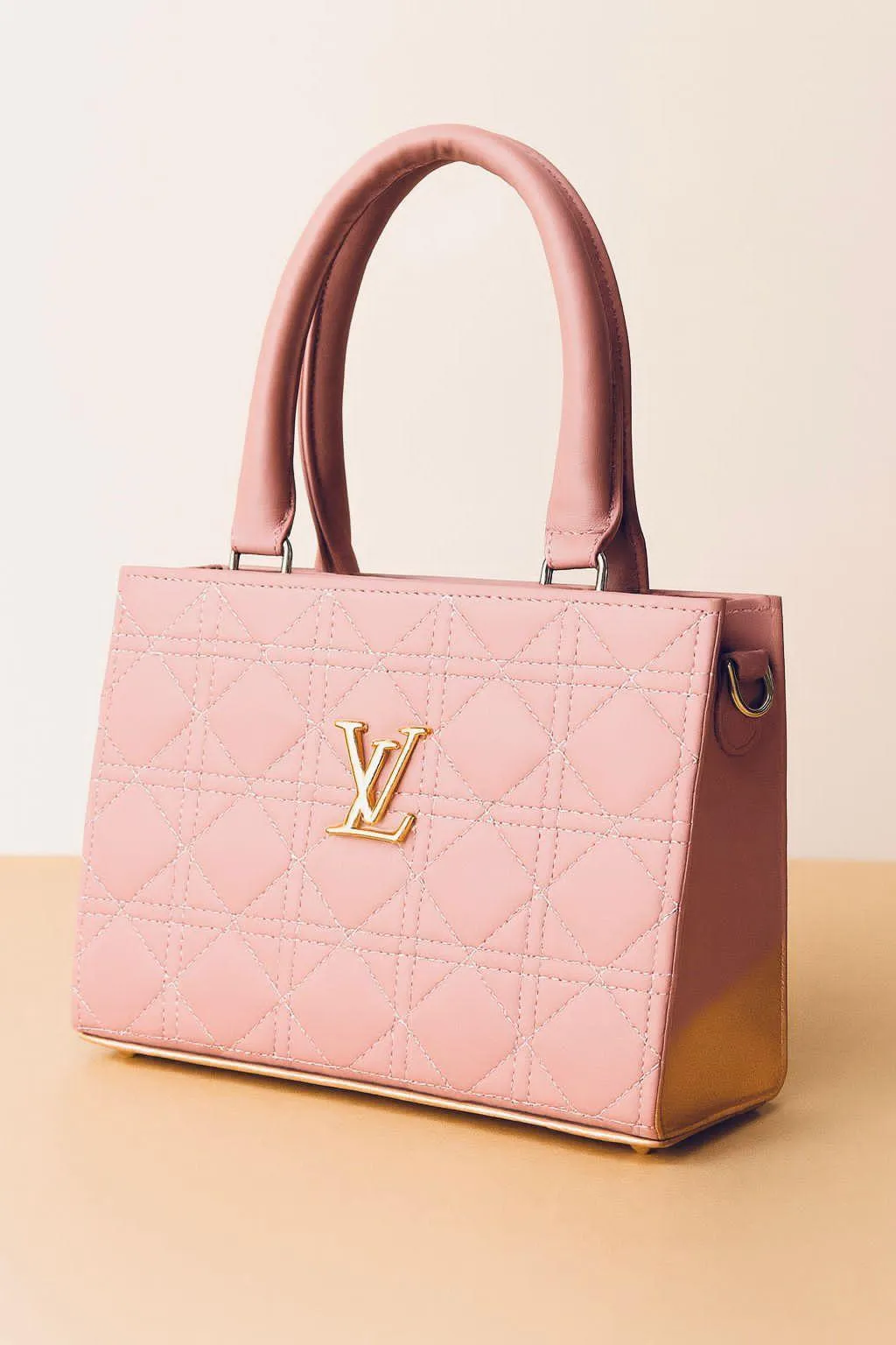 Women's PU Leather Plain Shoulder Bag