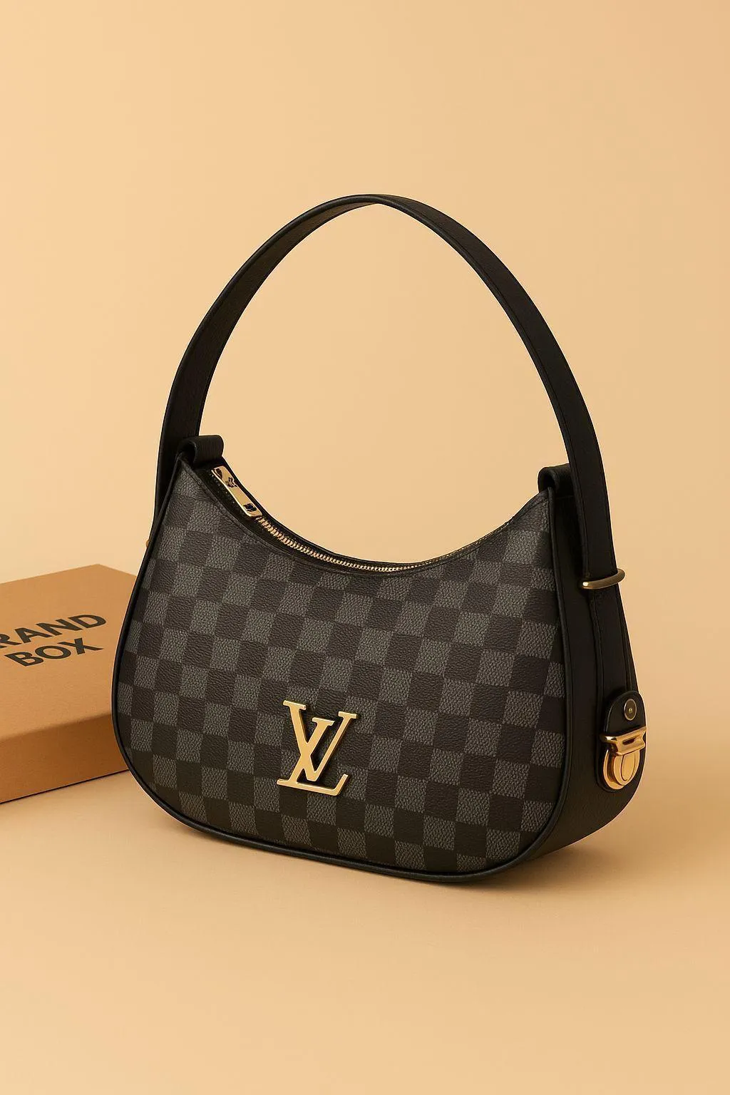 Girl's Leather Plain Shoulder Bag