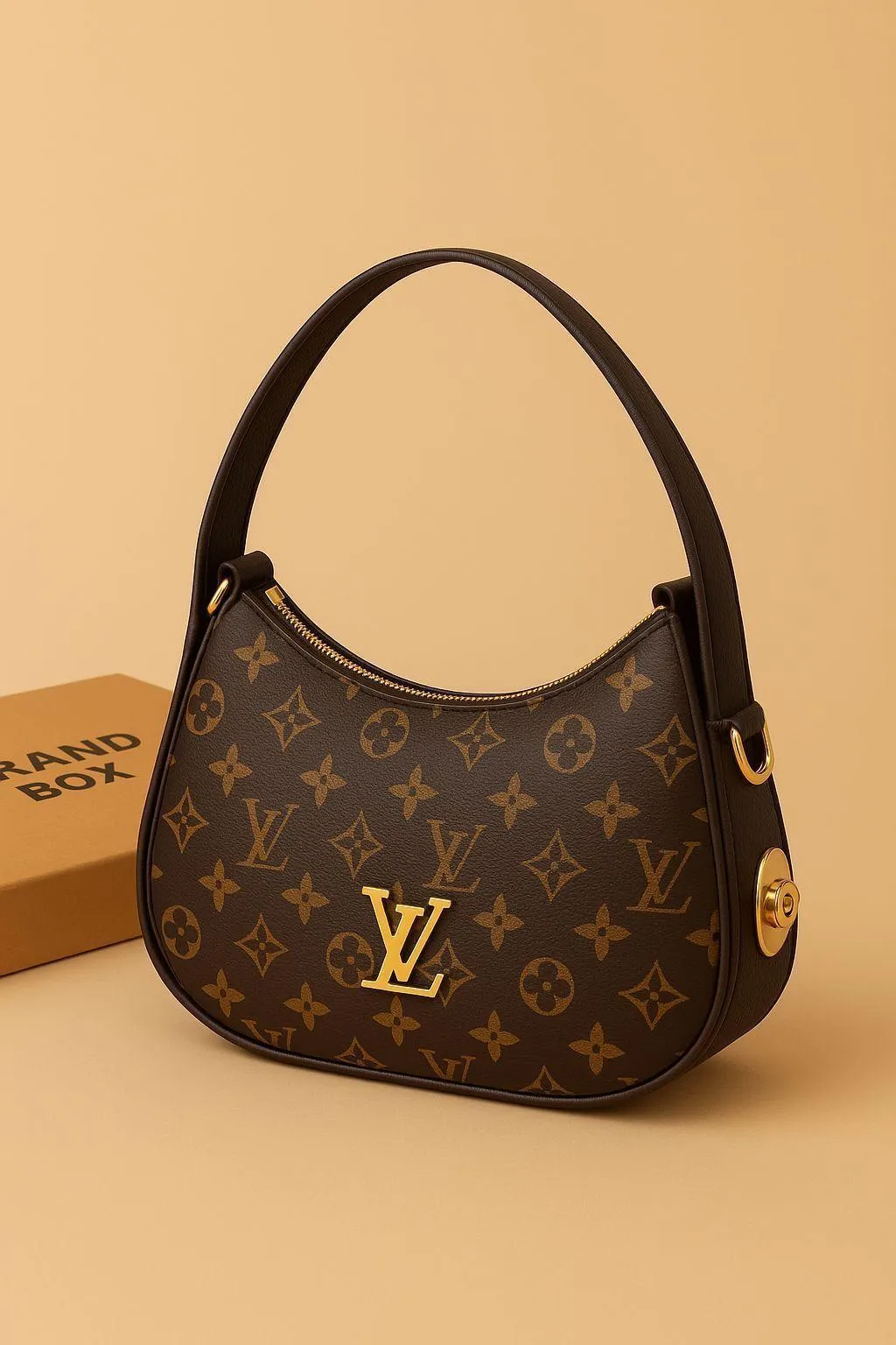 Girl's Leather Plain Shoulder Bag