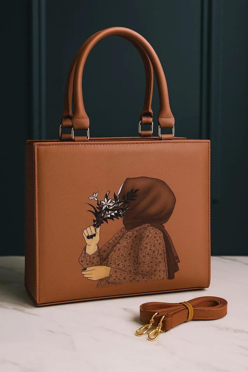 Girl's Nylon Plain Hand Bag