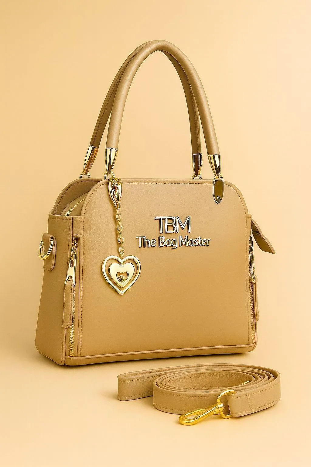 Women's PU Leather Plain Hand Bag