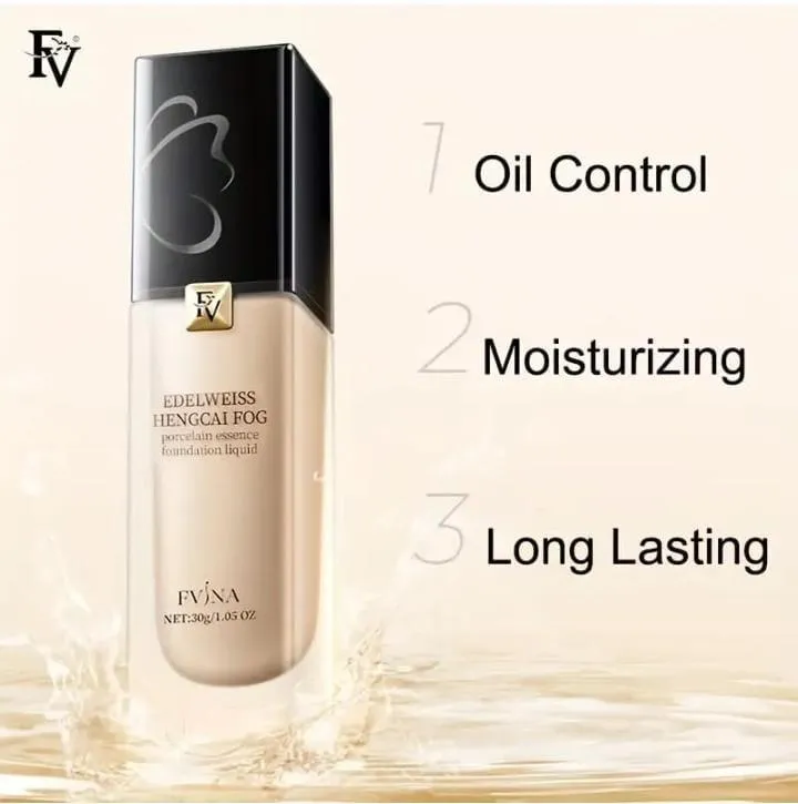 High Coverage Liquid Foundation 100ml Black