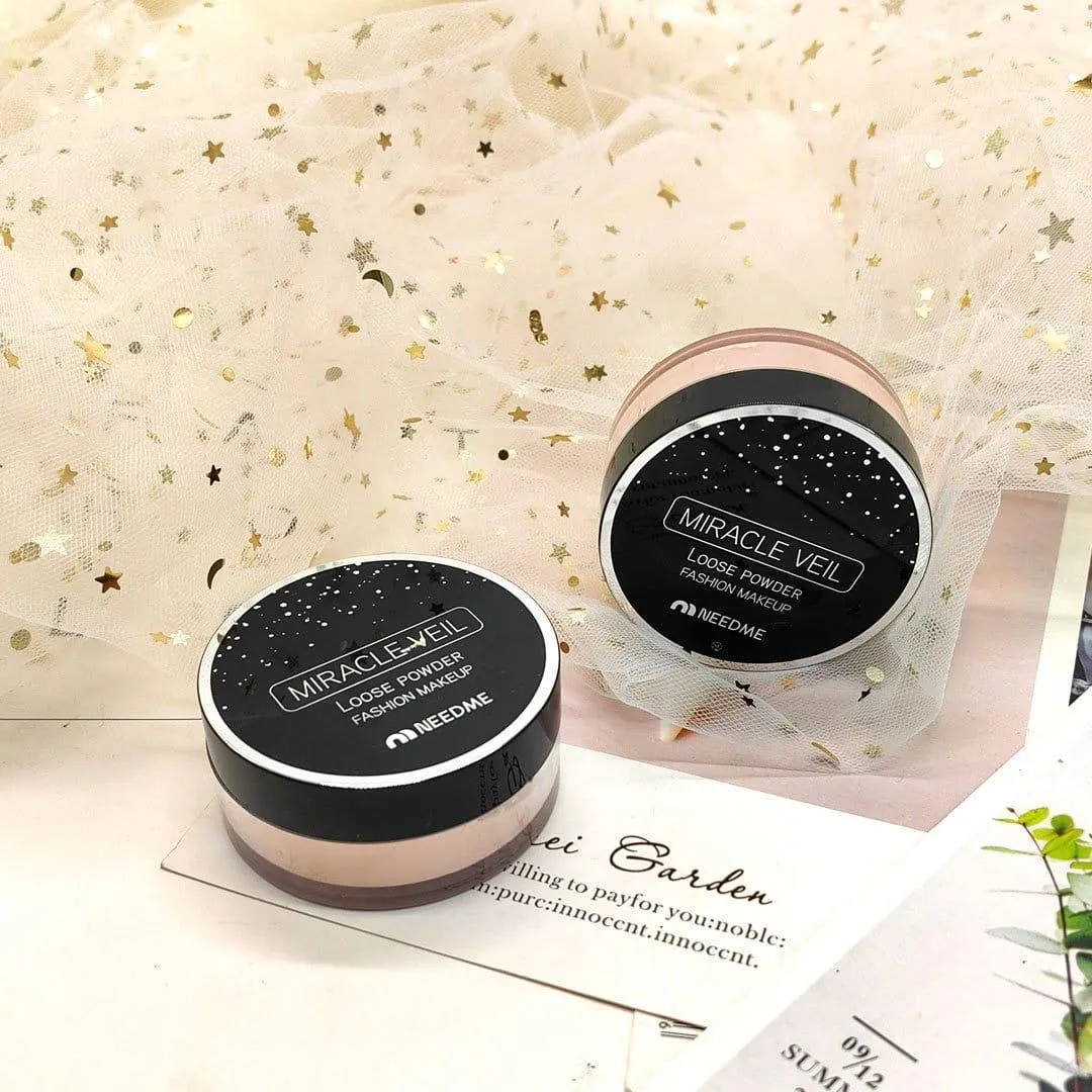 High Coverage Setting Loose Powder - 100g | Ultimate Black Finish