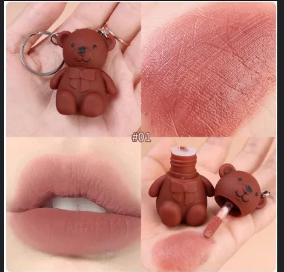 6 Pcs Multicolor Matte Finish Lip Gloss Set - Creamy Texture and High Pigmentation