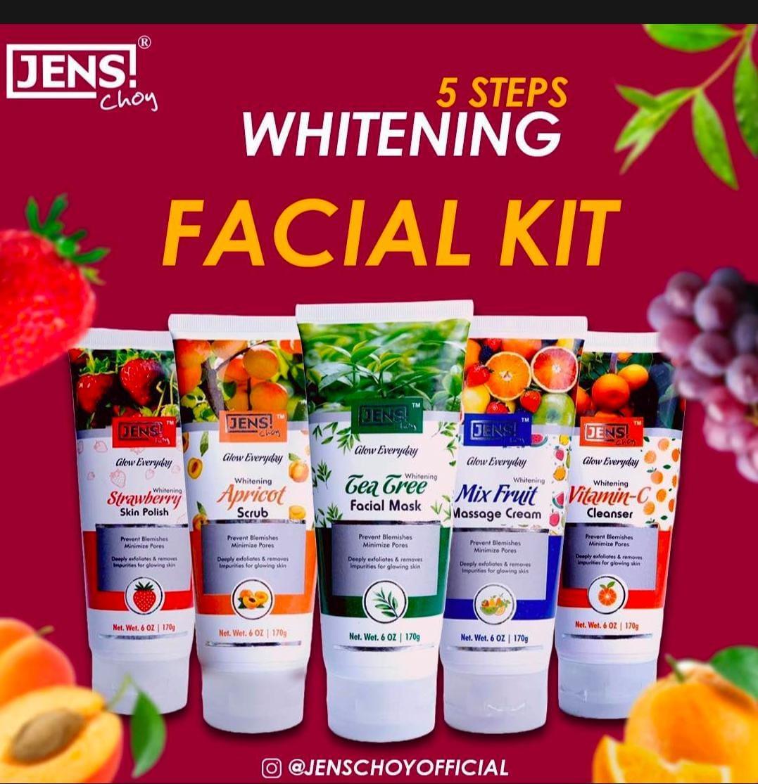 High Pigmented Whitening And Brightening Facial Kit - Set Of 5