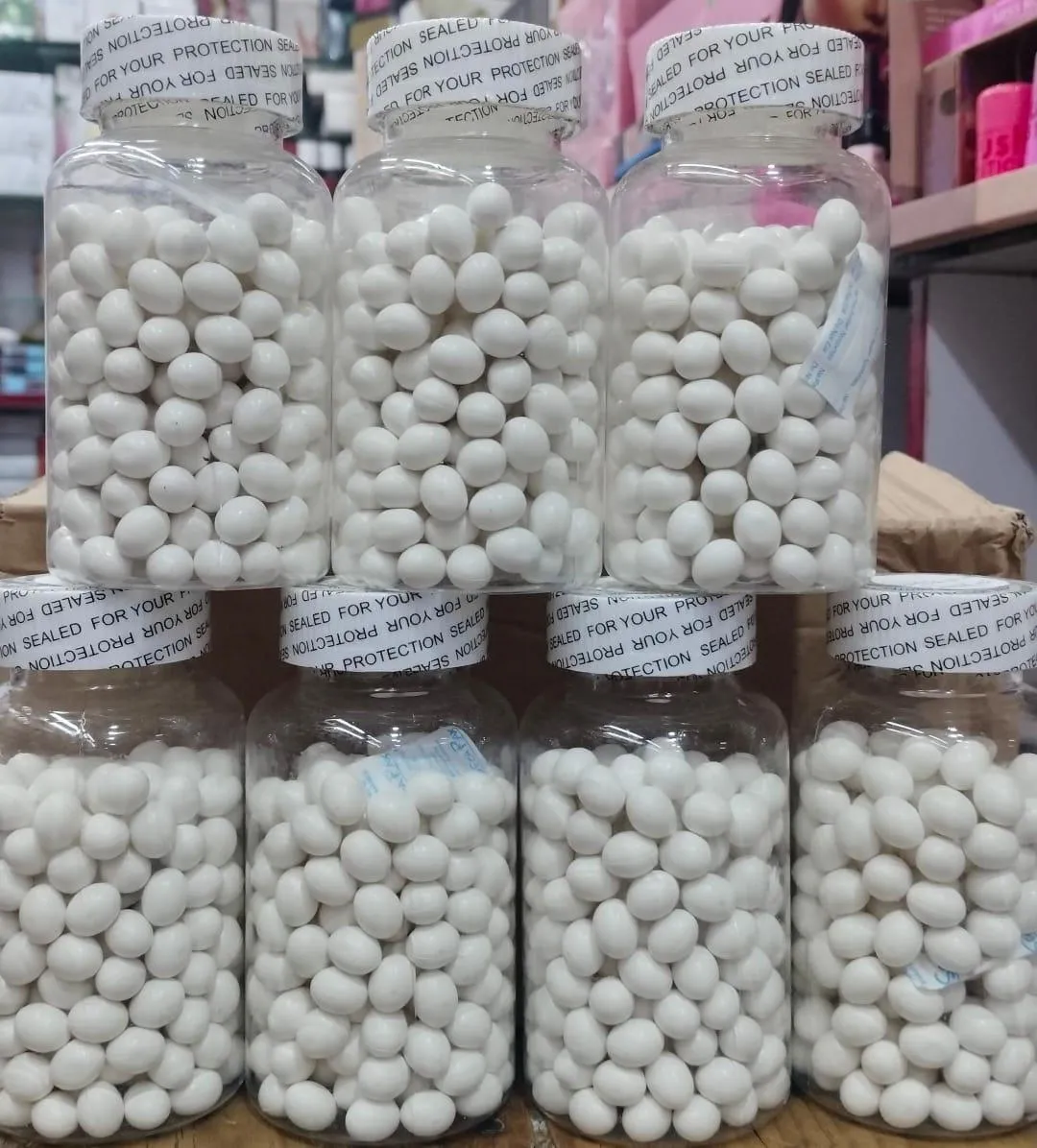 Whitening Capsules for All Skin Types - 100 Pcs of Brightening Power