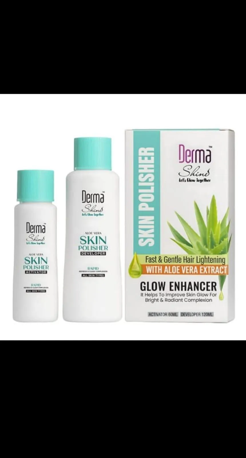 Whitening And Brightening Skin Polisher & Activator 2 Pc - 50 Ml