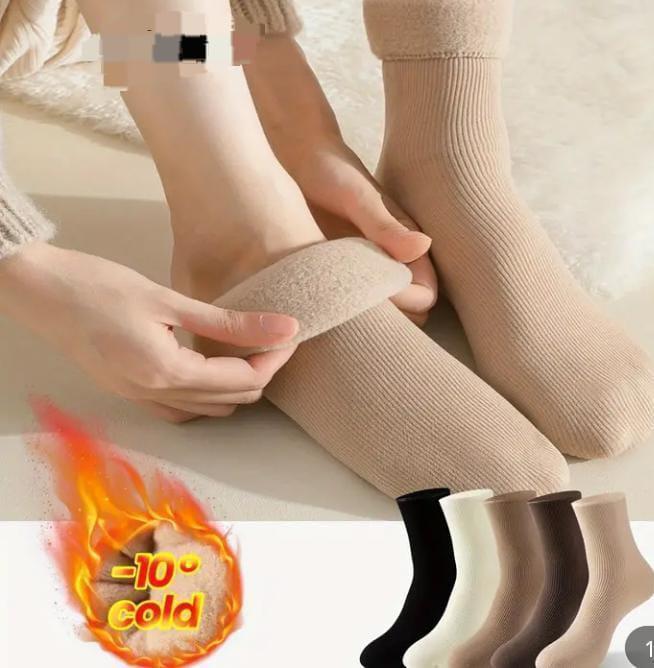 Women's Cashmere Warm, Cozy And Comfortable Socks Quarter Socks 2