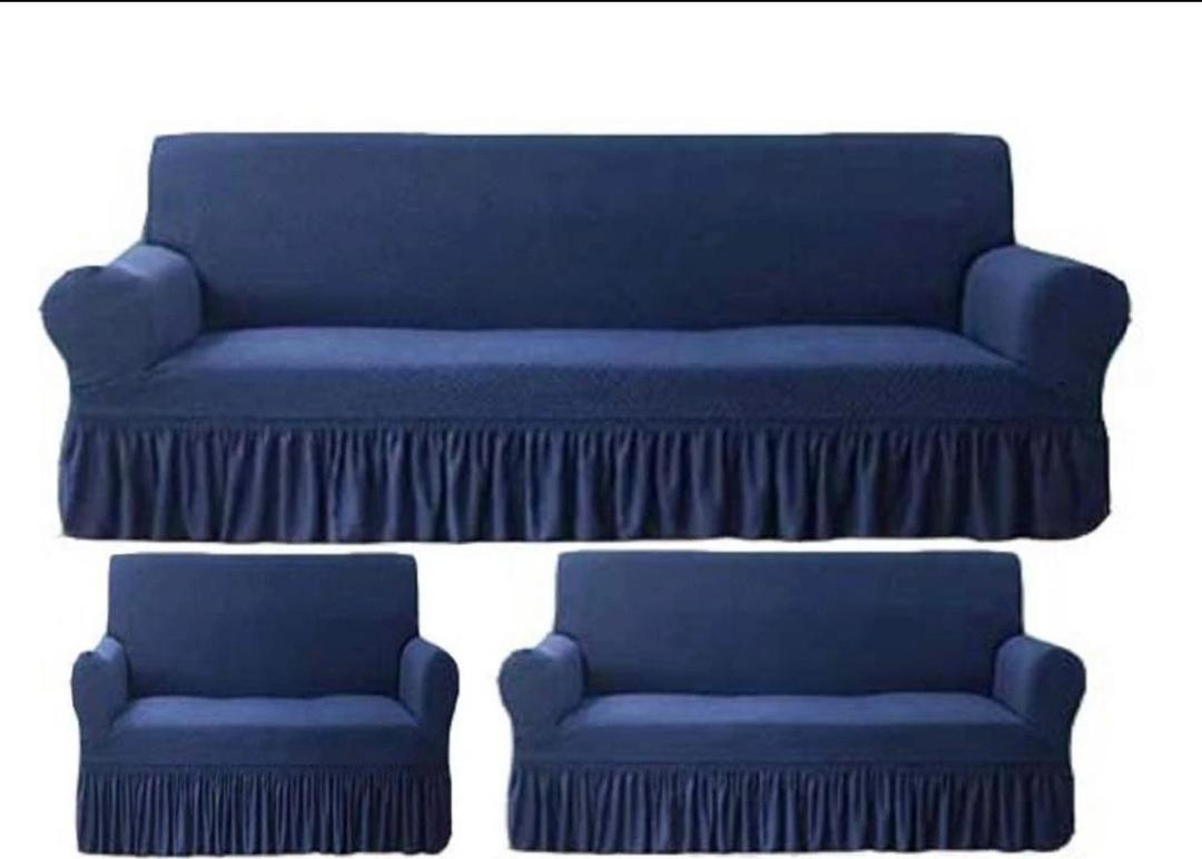 6 Seater Mesh Plain Sofa Coversa