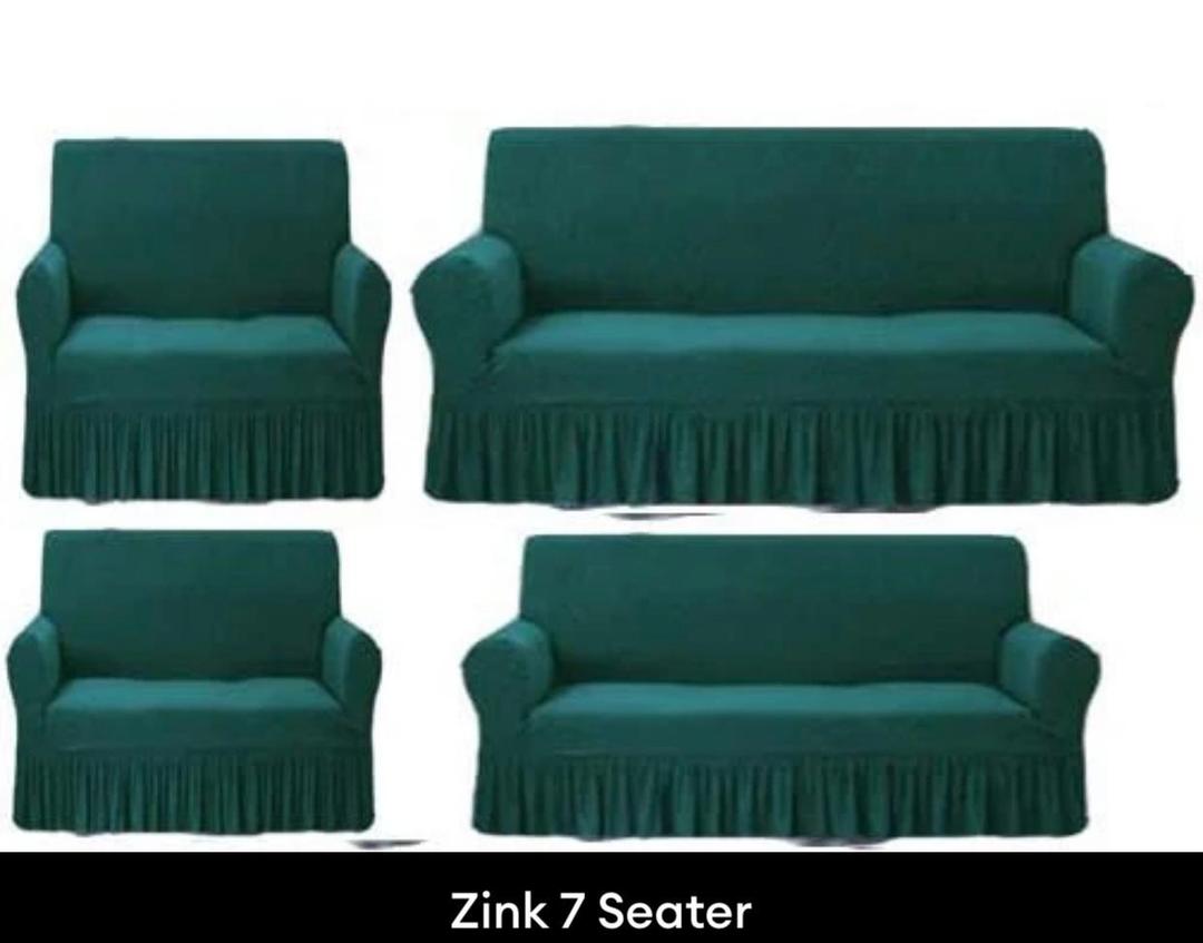 7 Seater Mesh Plain Sofa Covers