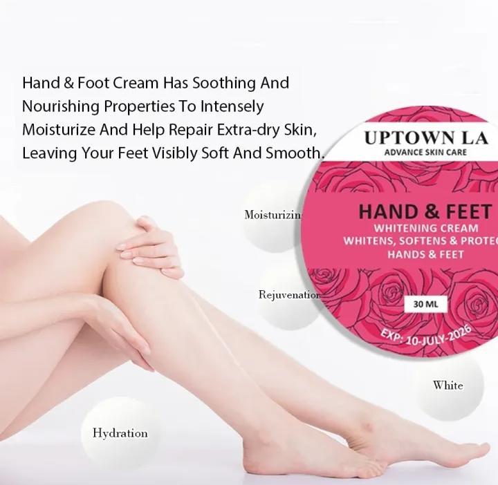 Uptown La Whitening And Brightening Hand And Foot Cream