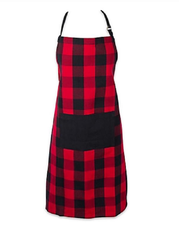 Versatile Cotton Apron - 1 Pc in Black, Blue, & Pink