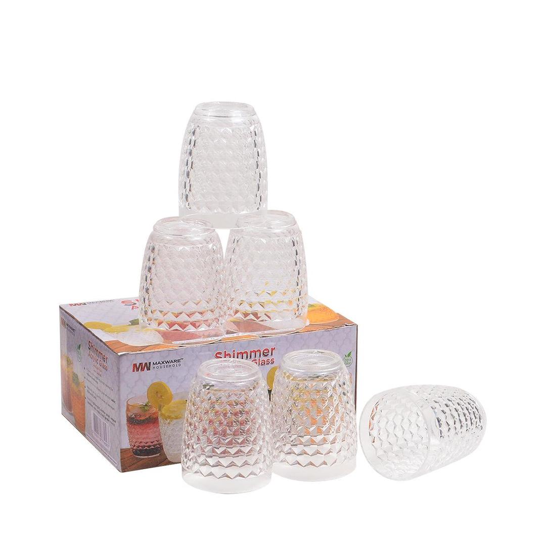 Vibrant Multicolor Glass Set - 6 Pcs for Stylish Entertaining