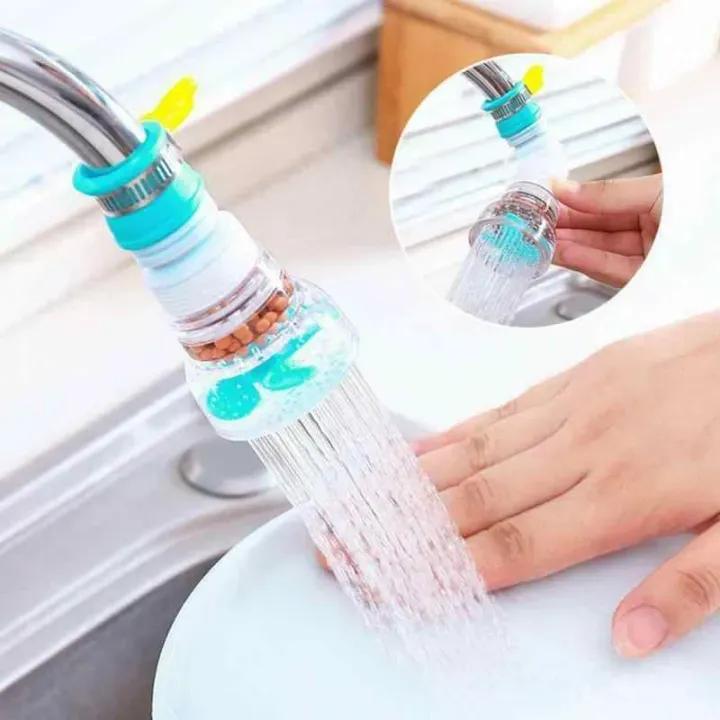 360° Rotating Tap Fan Faucet Attachment